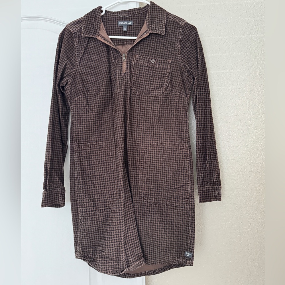 Toad & Co long sleeve dress